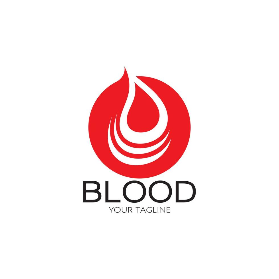 sangue circulante, doação de sangue, logotipo de doação de sangue ilustração modelo vetor de design para fins médicos hospital de clínica de fitoterapia e transfusão de sangue