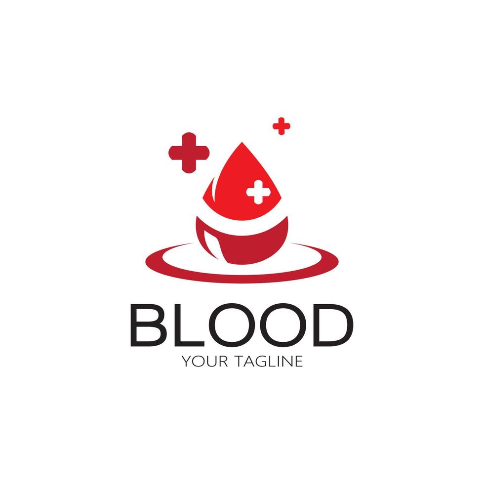 sangue circulante, doação de sangue, logotipo de doação de sangue ilustração modelo vetor de design para fins médicos hospital de clínica de fitoterapia e transfusão de sangue