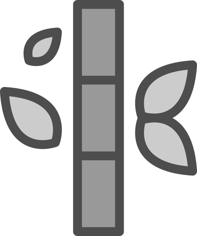 design de ícone de vetor de bambu