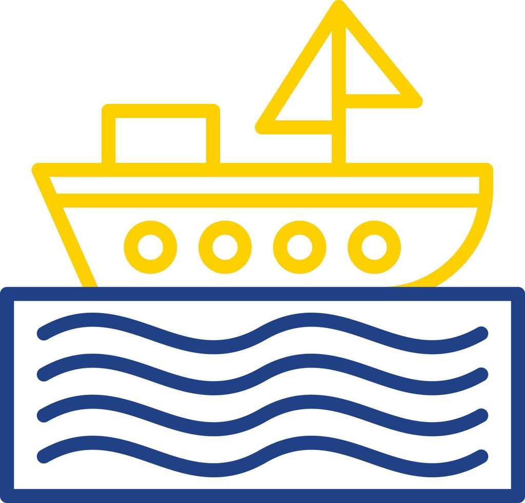 design de ícone de vetor de barco