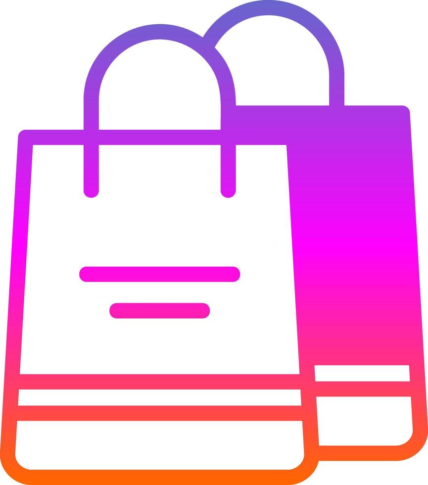 design de ícone de vetor de compras