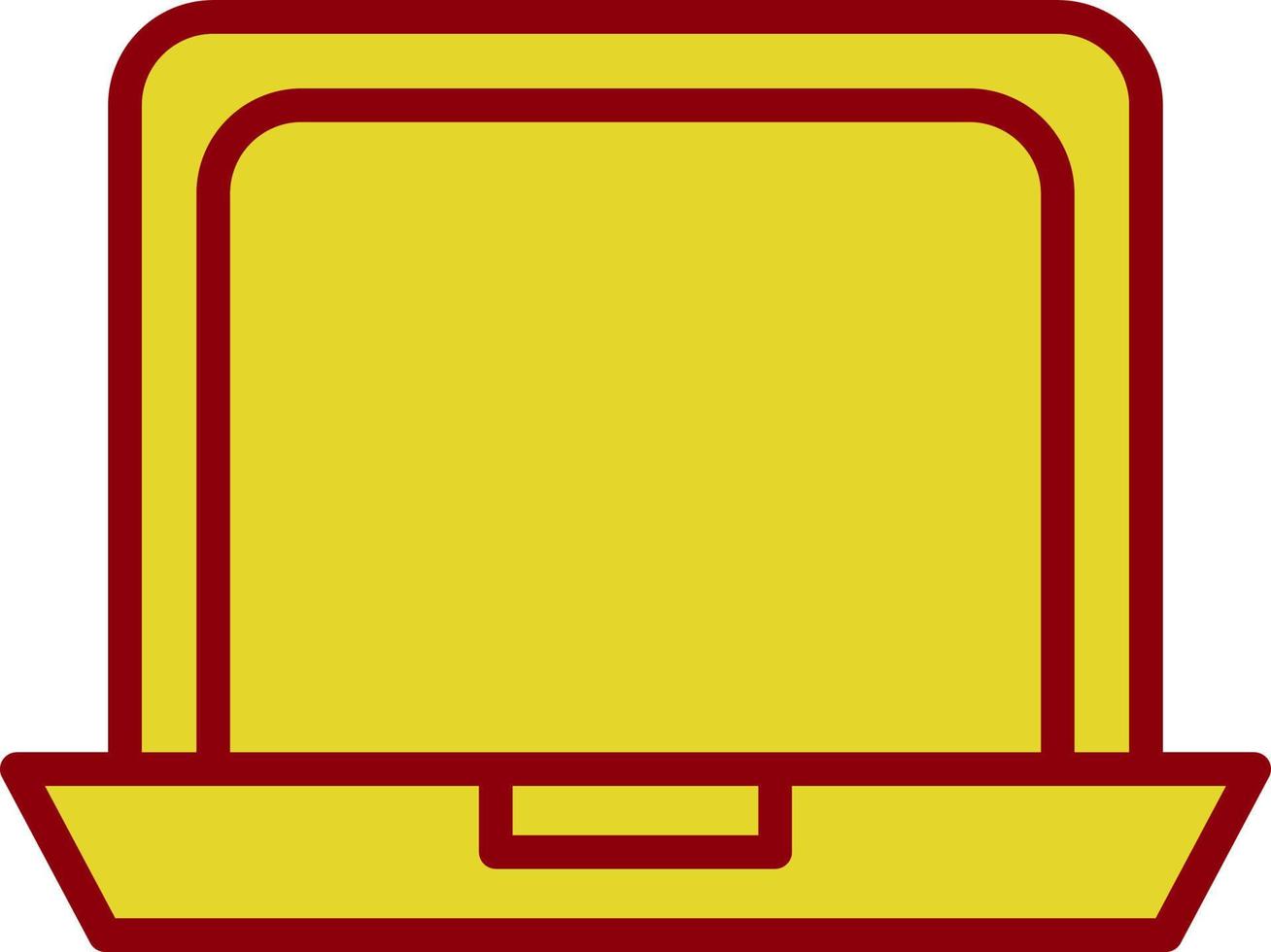design de ícone de vetor de laptop