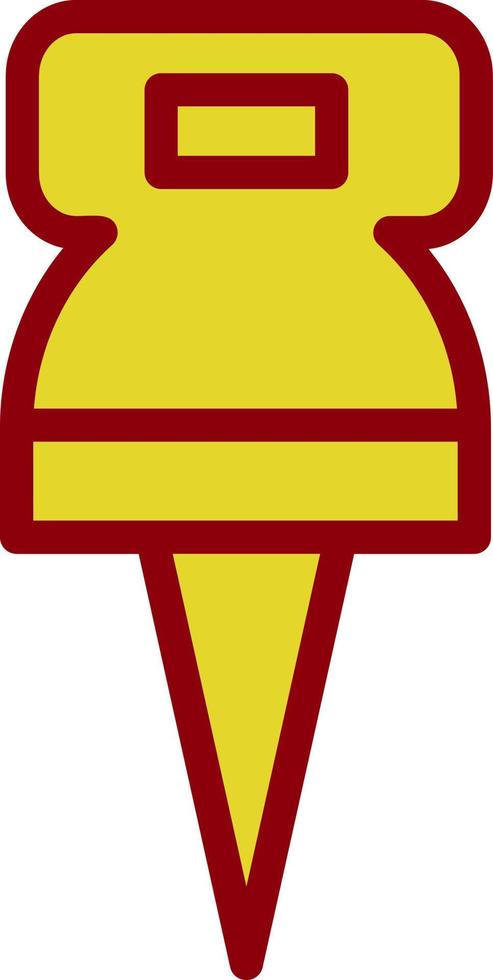 design de ícone de vetor de alfinete