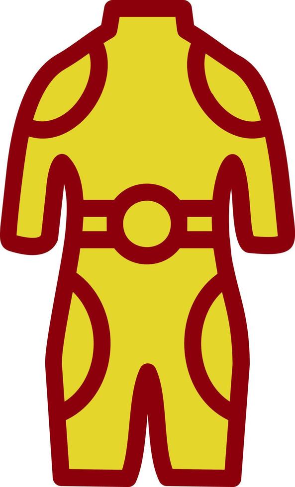 design de ícone de vetor de roupa de mergulho
