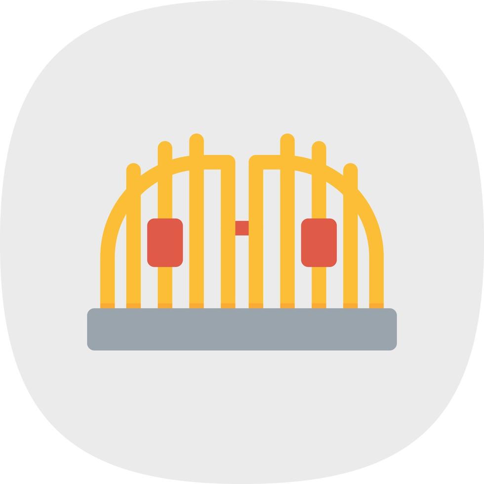 design de ícone de vetor de portão de dubai