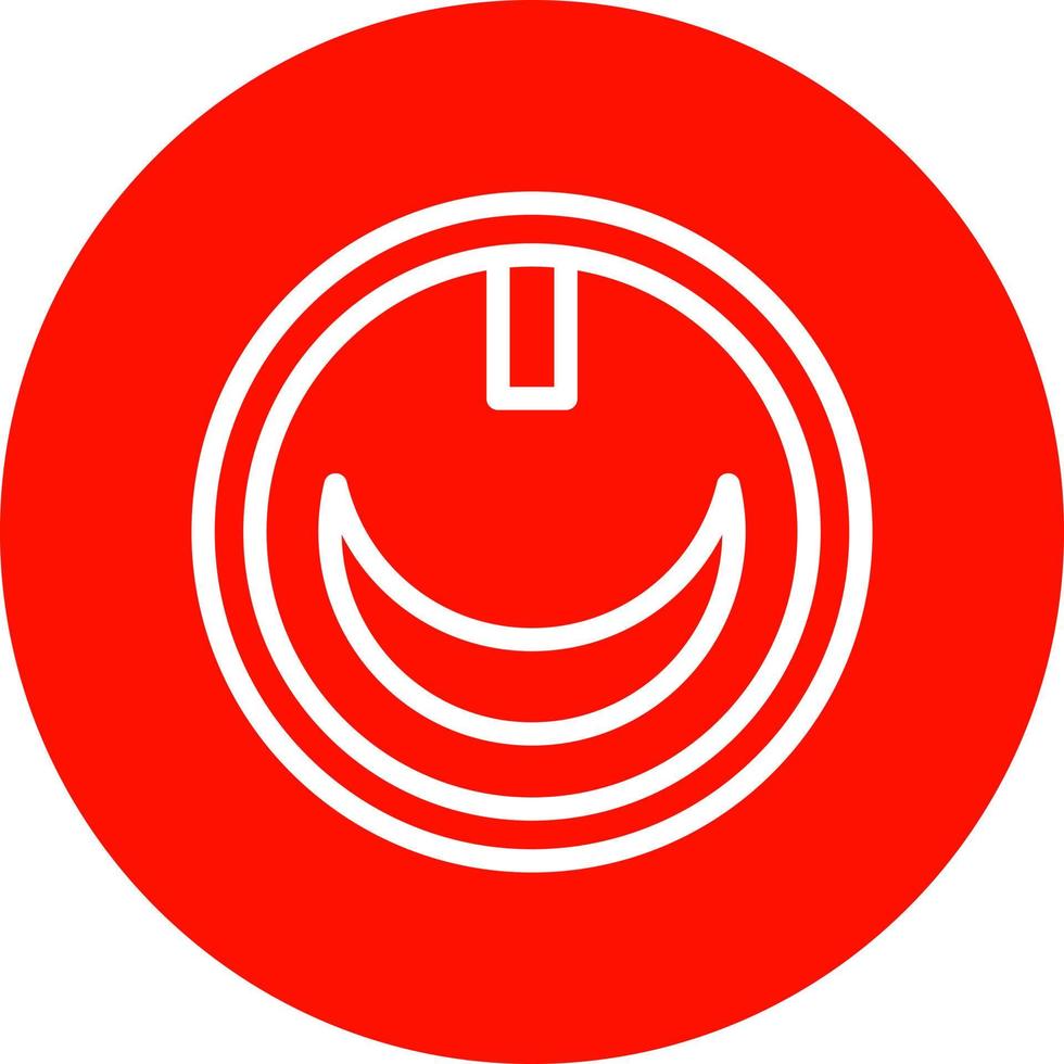 design de ícone de vetor de disco de hóquei