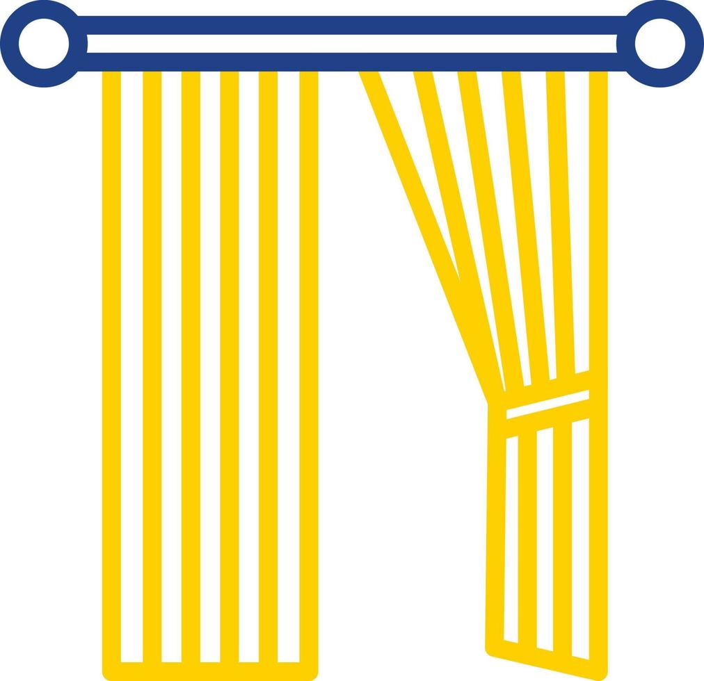design de ícone de vetor de cortina