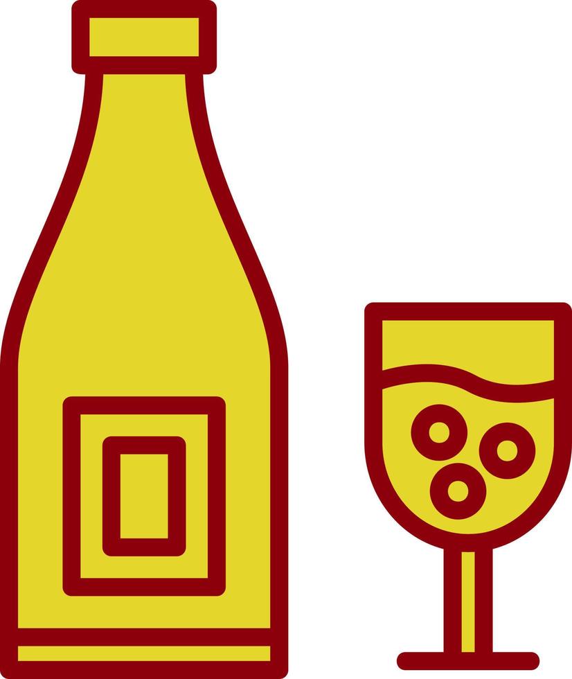 design de ícone de vetor de champanhe