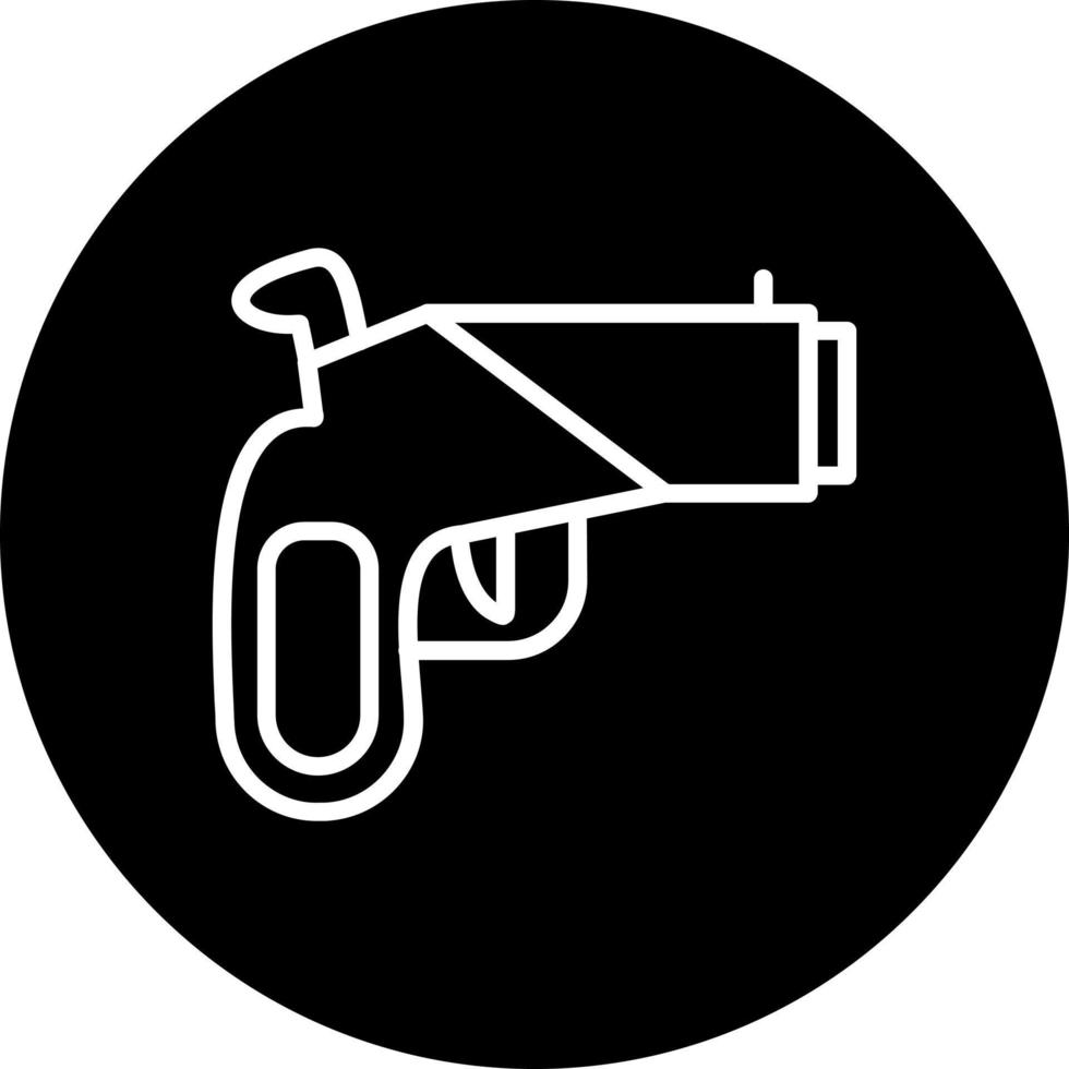 ícone de vetor de arma sinalizadora