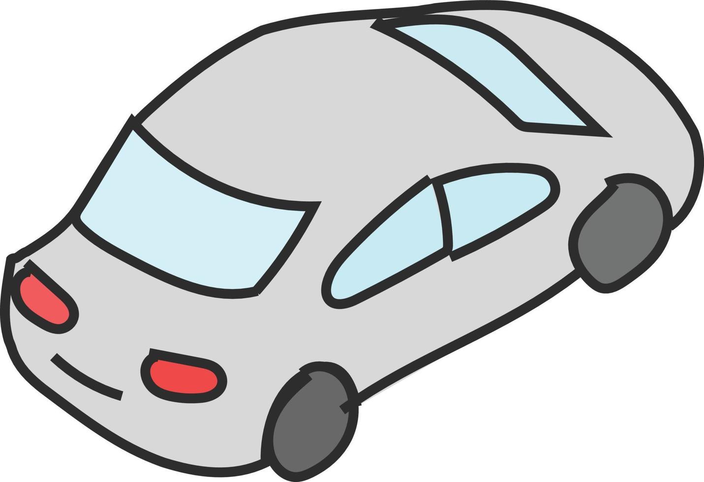 ilustração vetorial de desenho animado de carro vetor