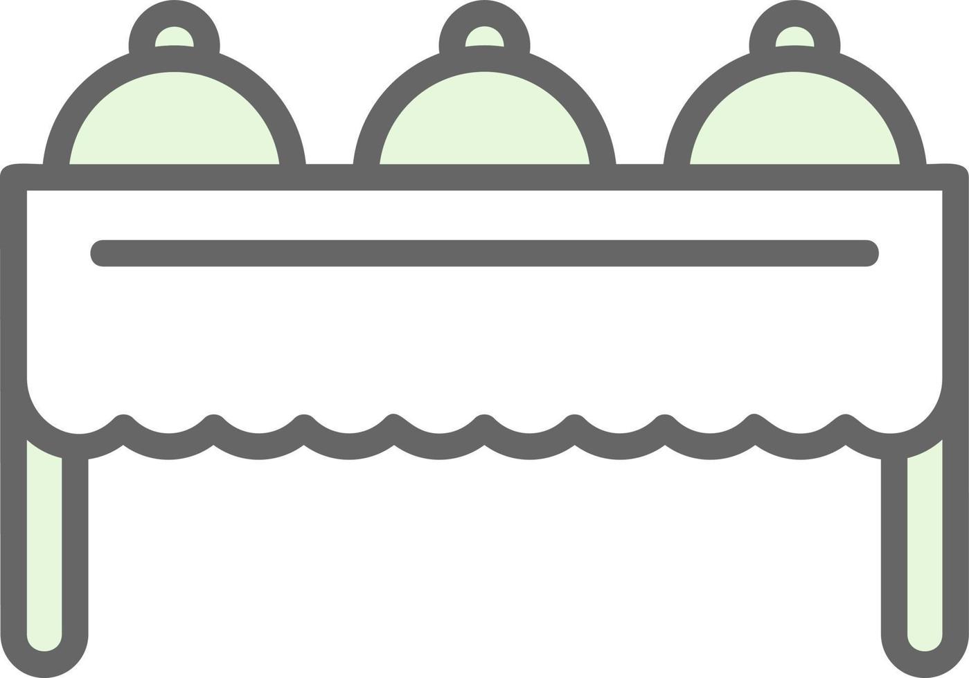 design de ícone de vetor de buffet