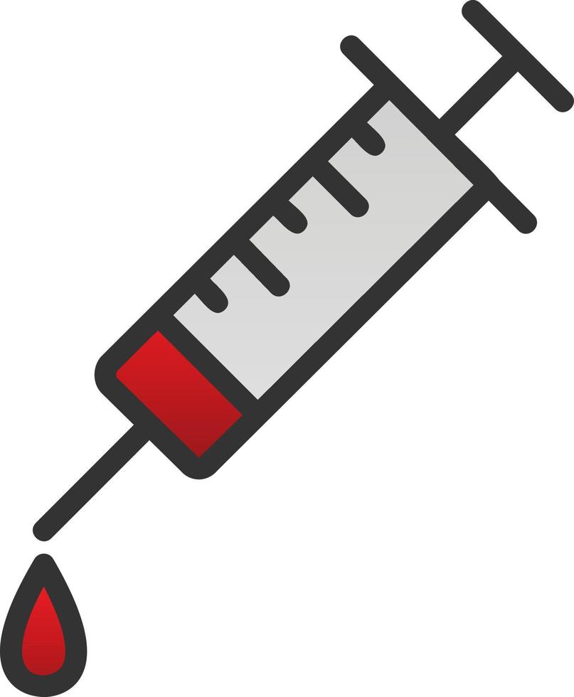 design de ícone de vetor de seringa