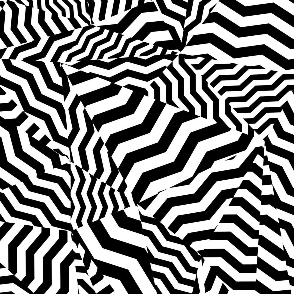 padrão preto e branco, fundo de contraste geométrico abstrato. vetor. vetor