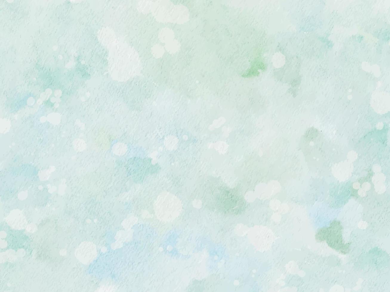 respingo de aquarela verde azul pastel abstrato papel plano de fundo texturizado vetor