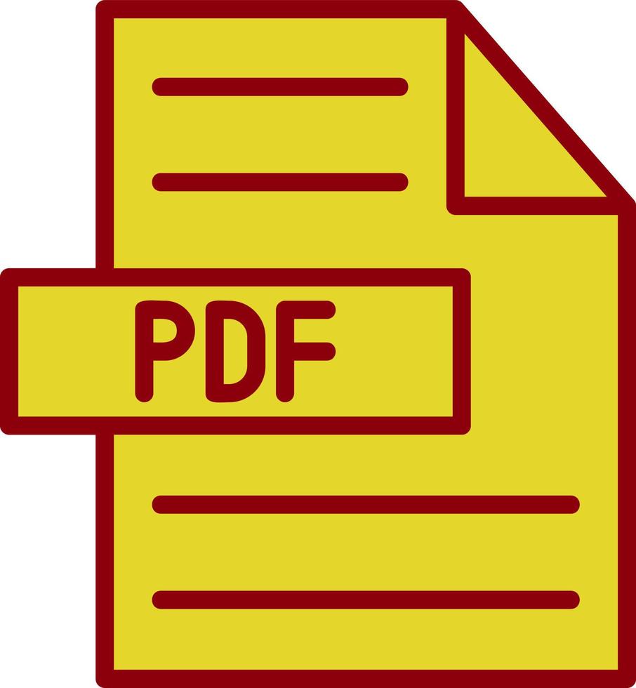 design de ícone de vetor pdf