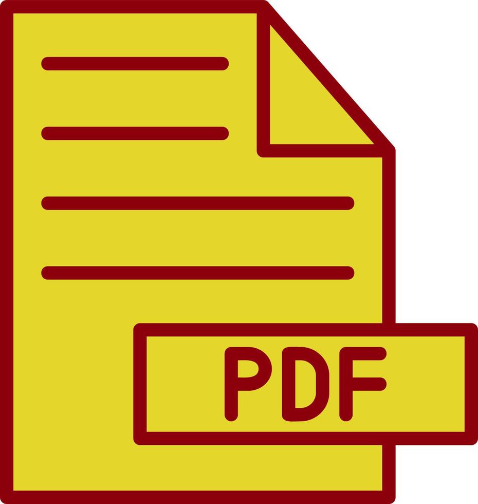 design de ícone de vetor pdf