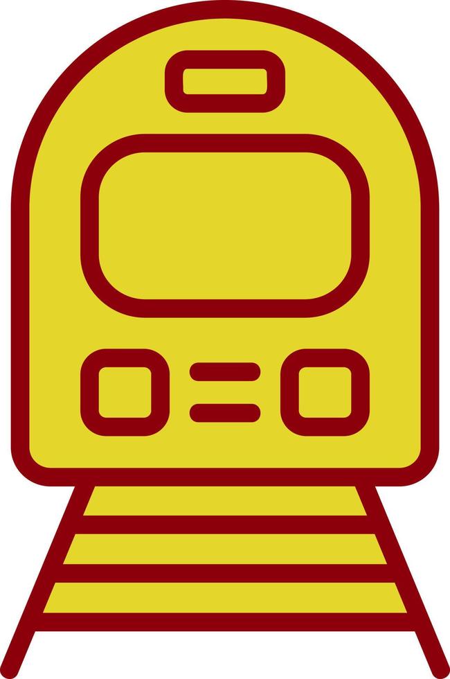 design de ícone de vetor de trem