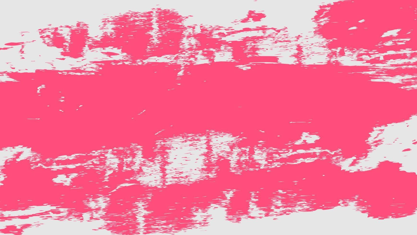 design de plano de fundo de textura grunge de moldura branca rosa abstrata vetor