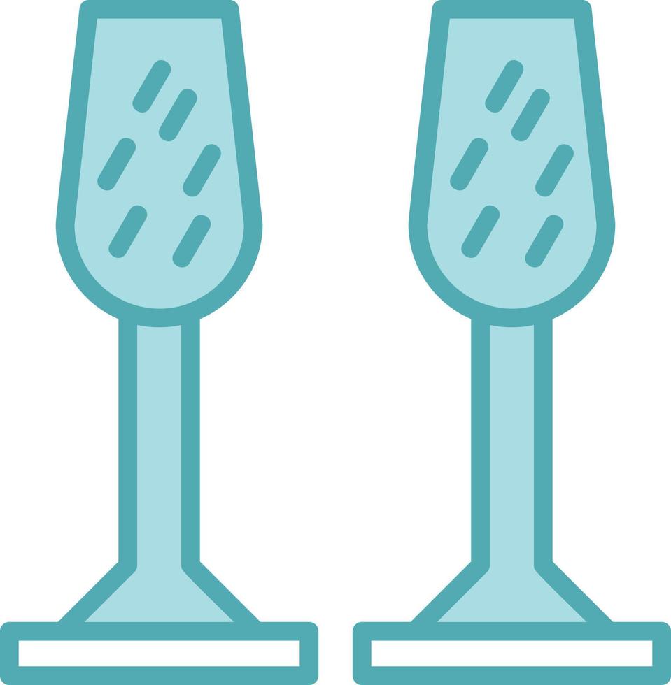 ícone de vetor de champanhe