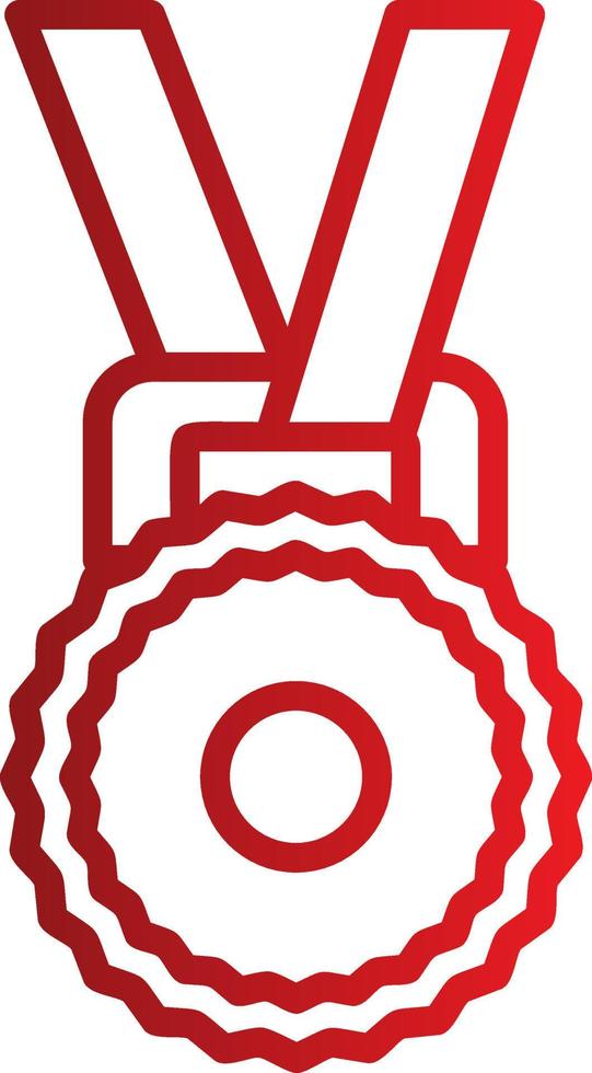 ícone de vetor de medalha