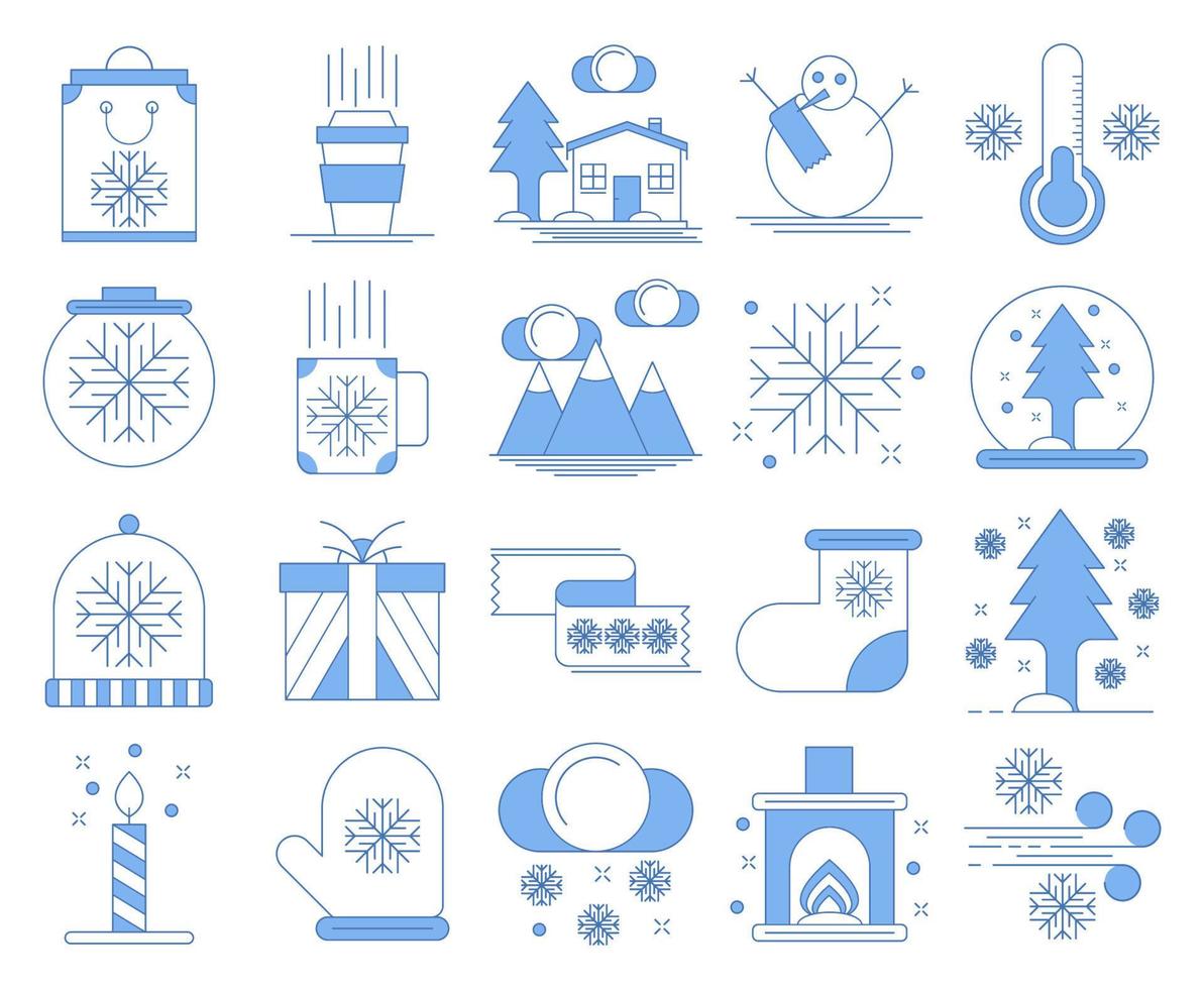ícone de inverno, adequado para uma ampla gama de projetos criativos digitais. vetor