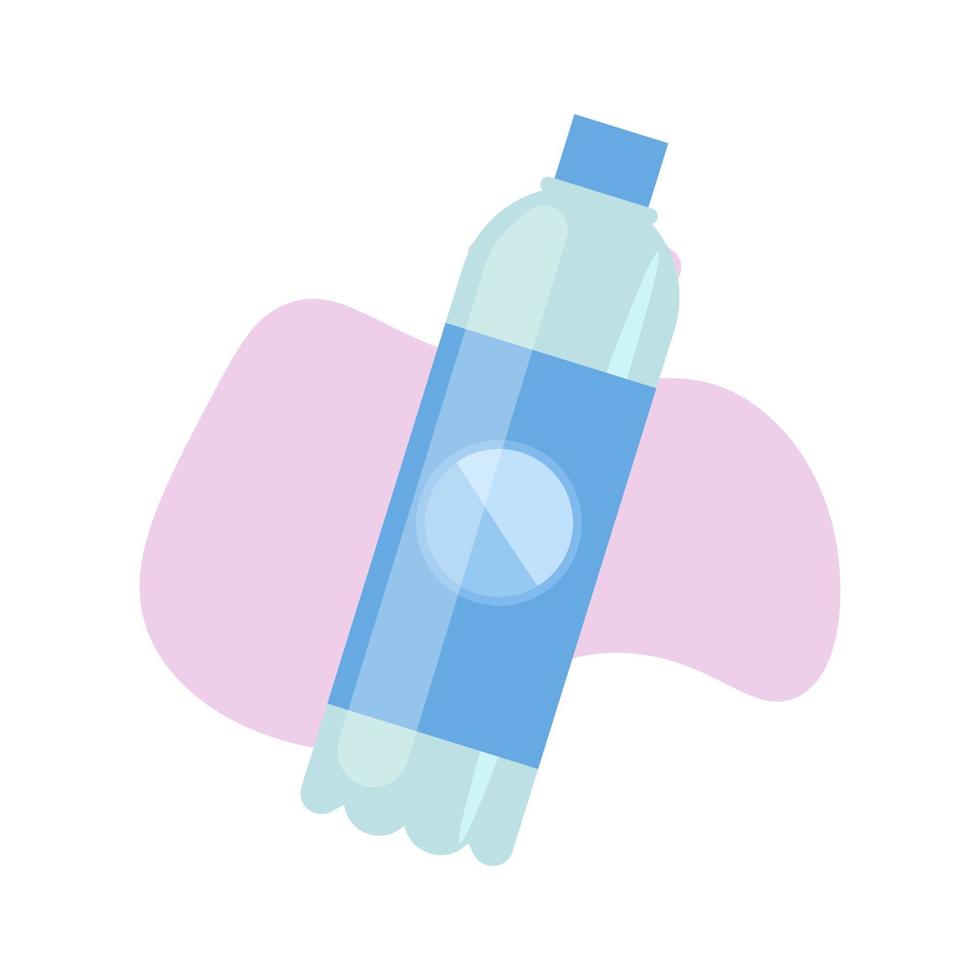 ilustração vetorial de garrafa de bebida, design gráfico. vetor
