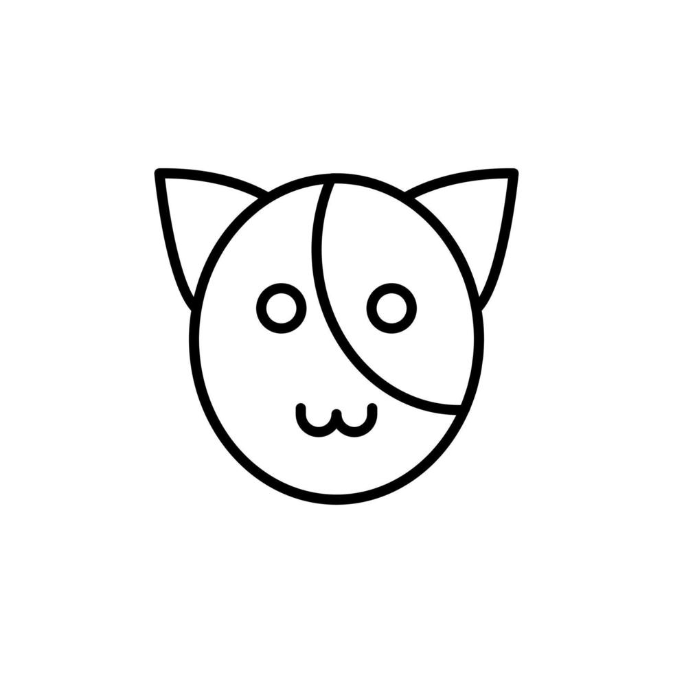 vetor do zodíaco do cão para apresentação do ícone do símbolo do site