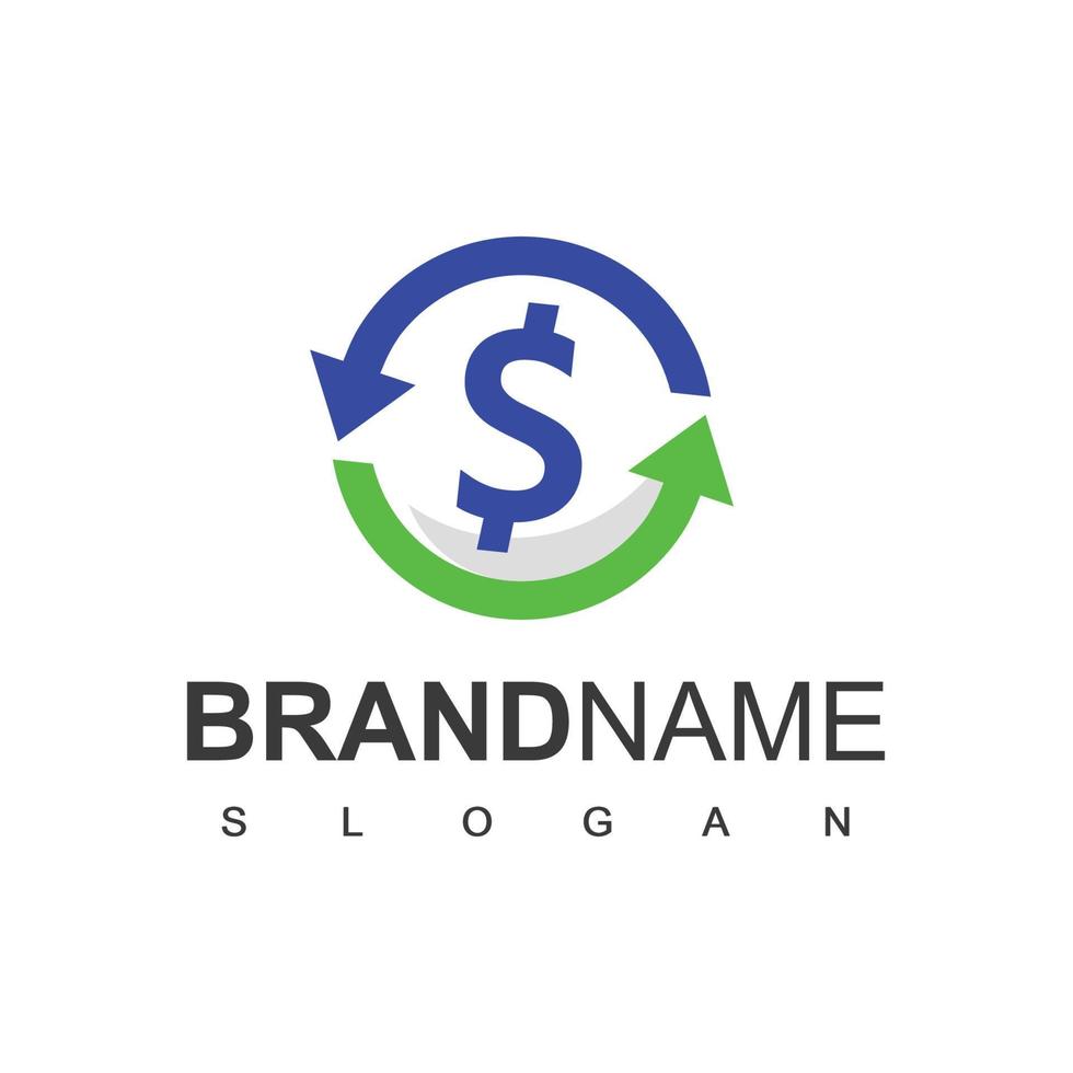 ícone de transação eletrônica digital de logotipo de pagamento vetor