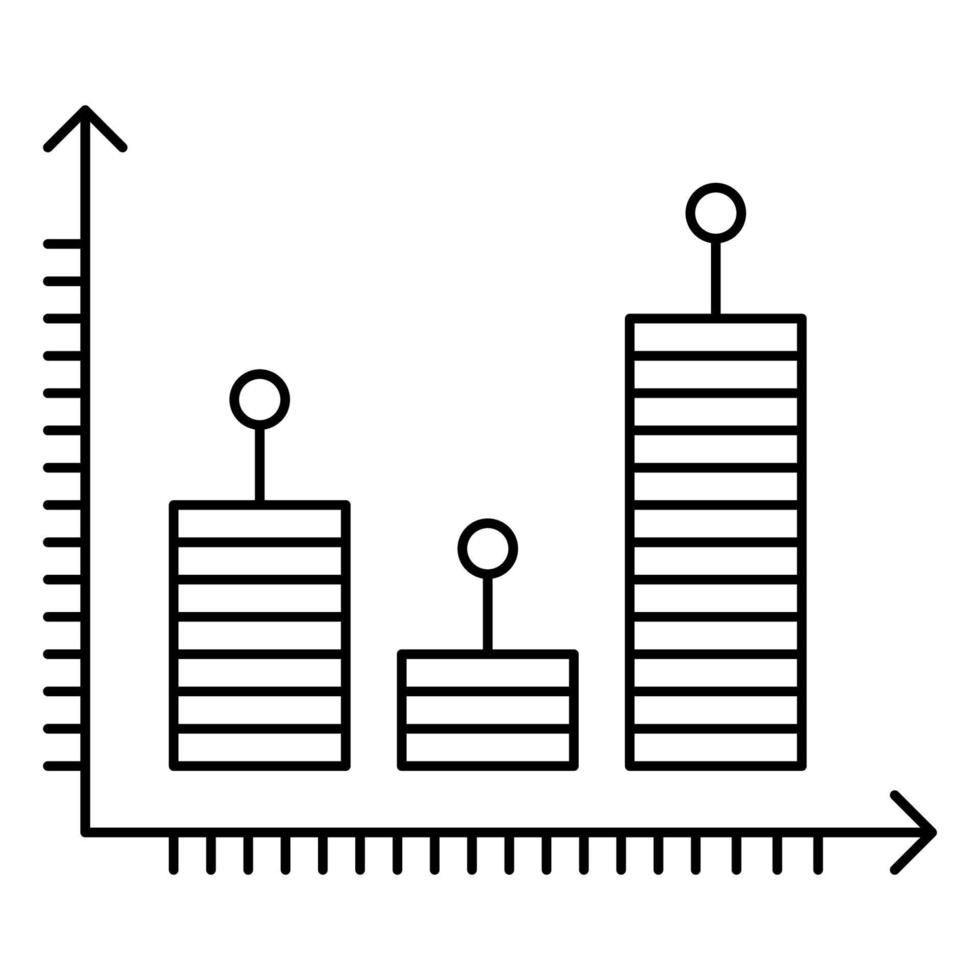 ícone de relatório de dados, adequado para uma ampla gama de projetos criativos digitais. vetor
