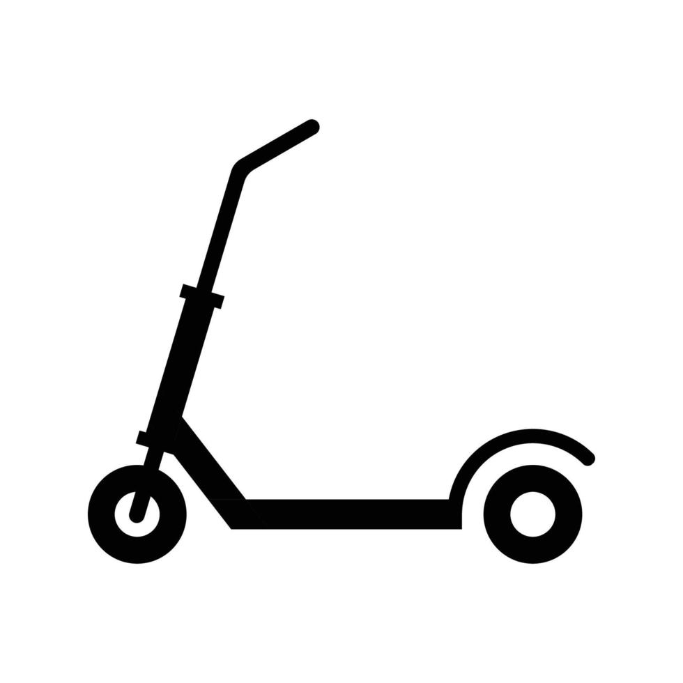 vetor de ícone de scooter