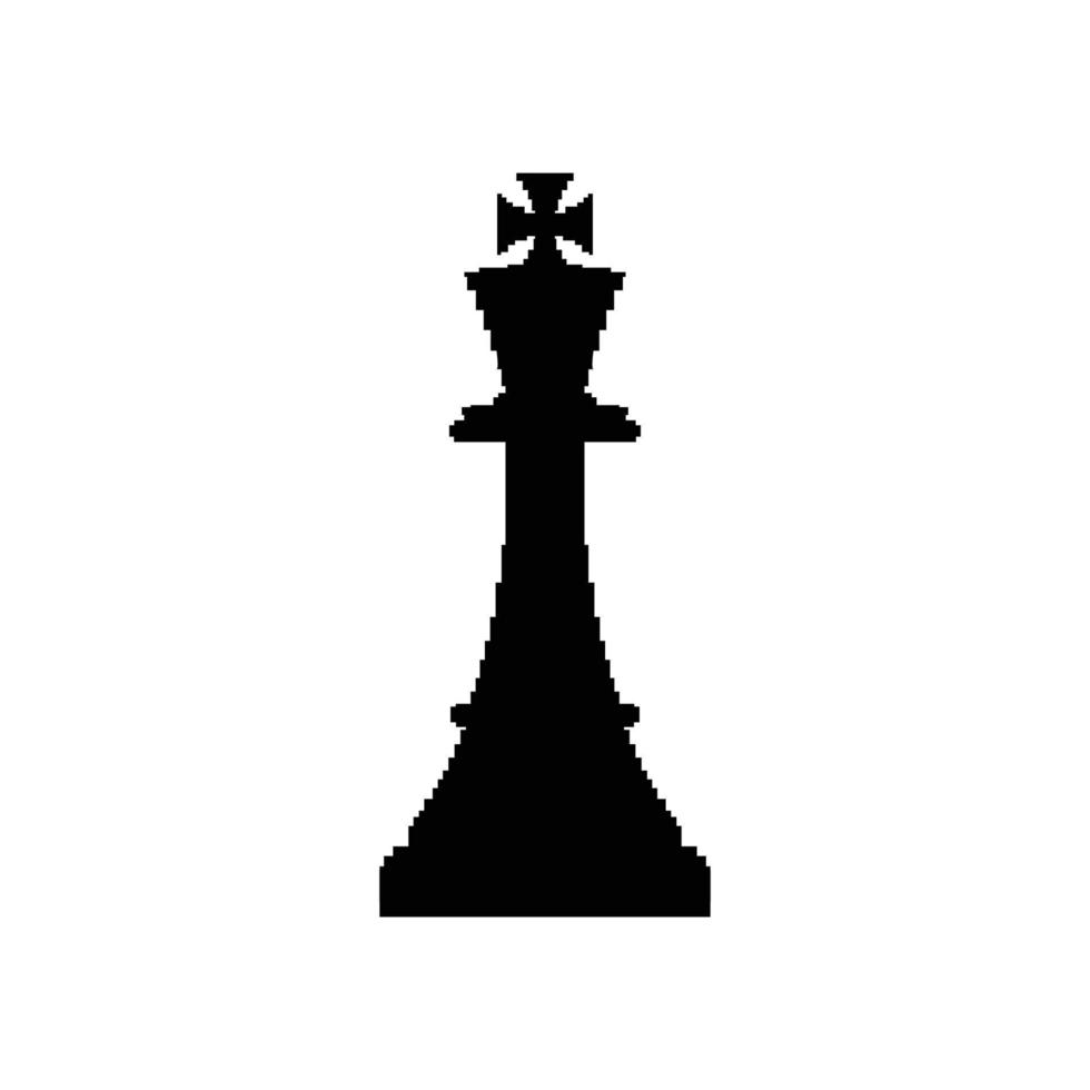 ícone de xadrez de peão vetor