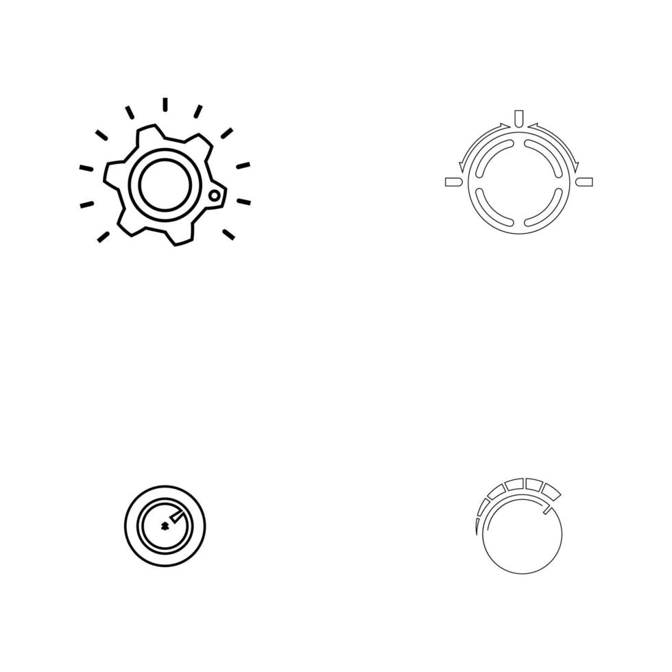 design de ilustração de estoque de ícone de botão vetor