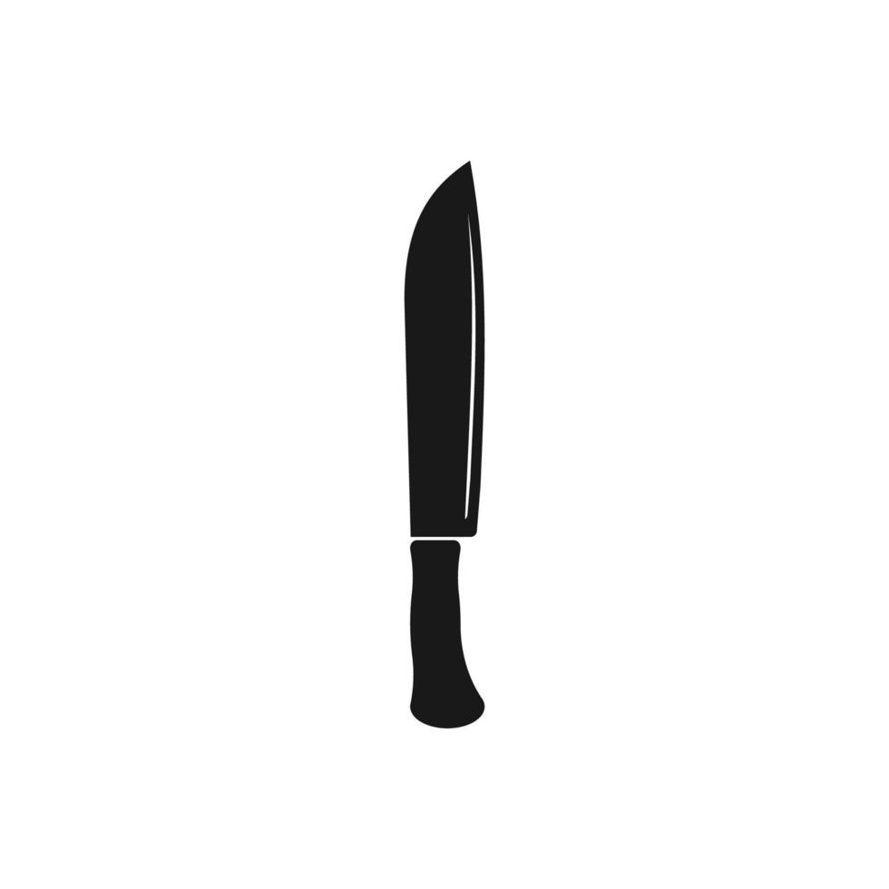 vetor de logotipo de faca