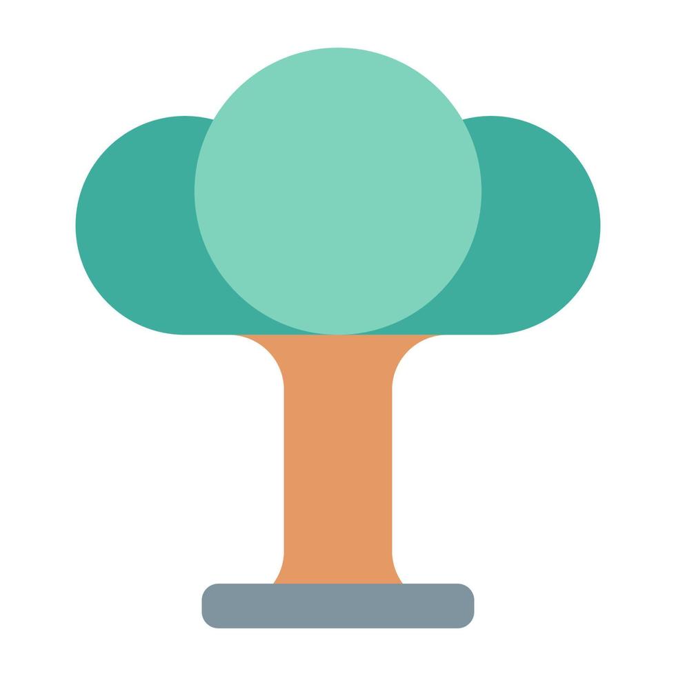 ícone de árvore, adequado para uma ampla gama de projetos criativos digitais. vetor