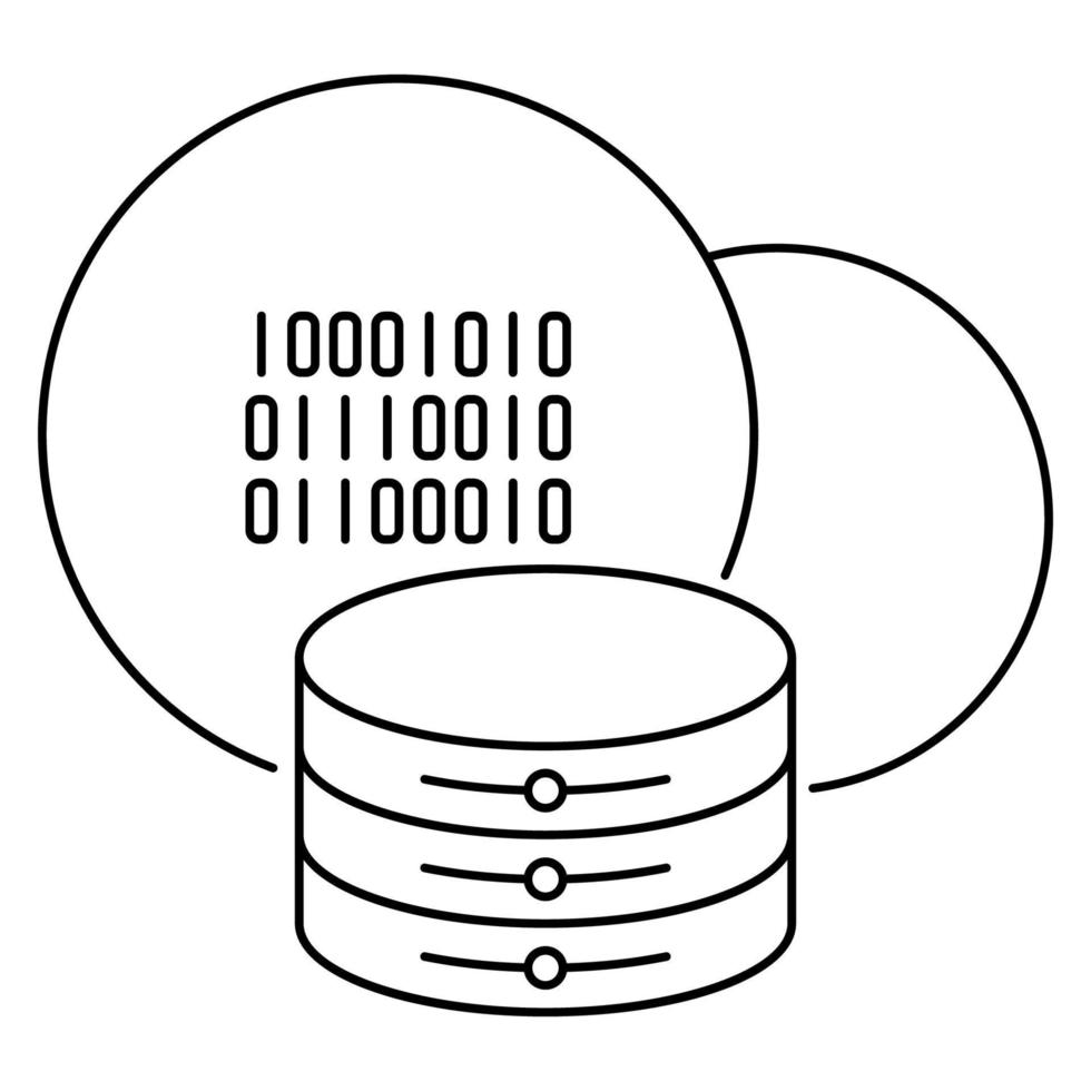 ícone de armazenamento em nuvem, adequado para uma ampla gama de projetos criativos digitais. vetor