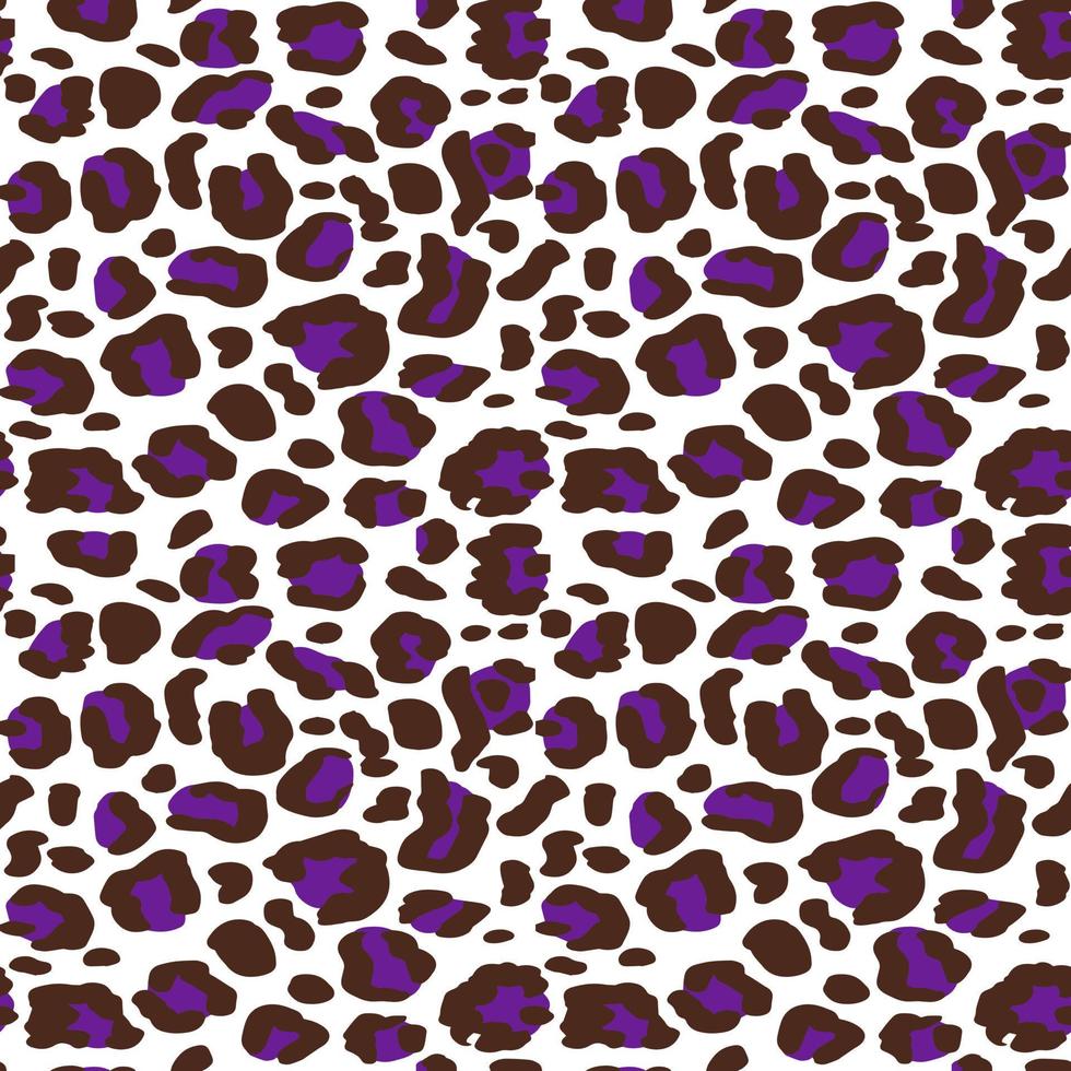 design de padrão sem emenda de leopardo de pele animal. onça, leopardo, chita, pele de pantera. vetor