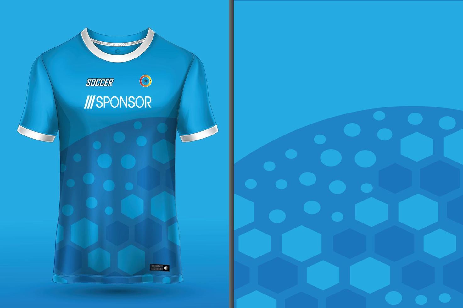 design de camisa esportiva para sublimação vetor