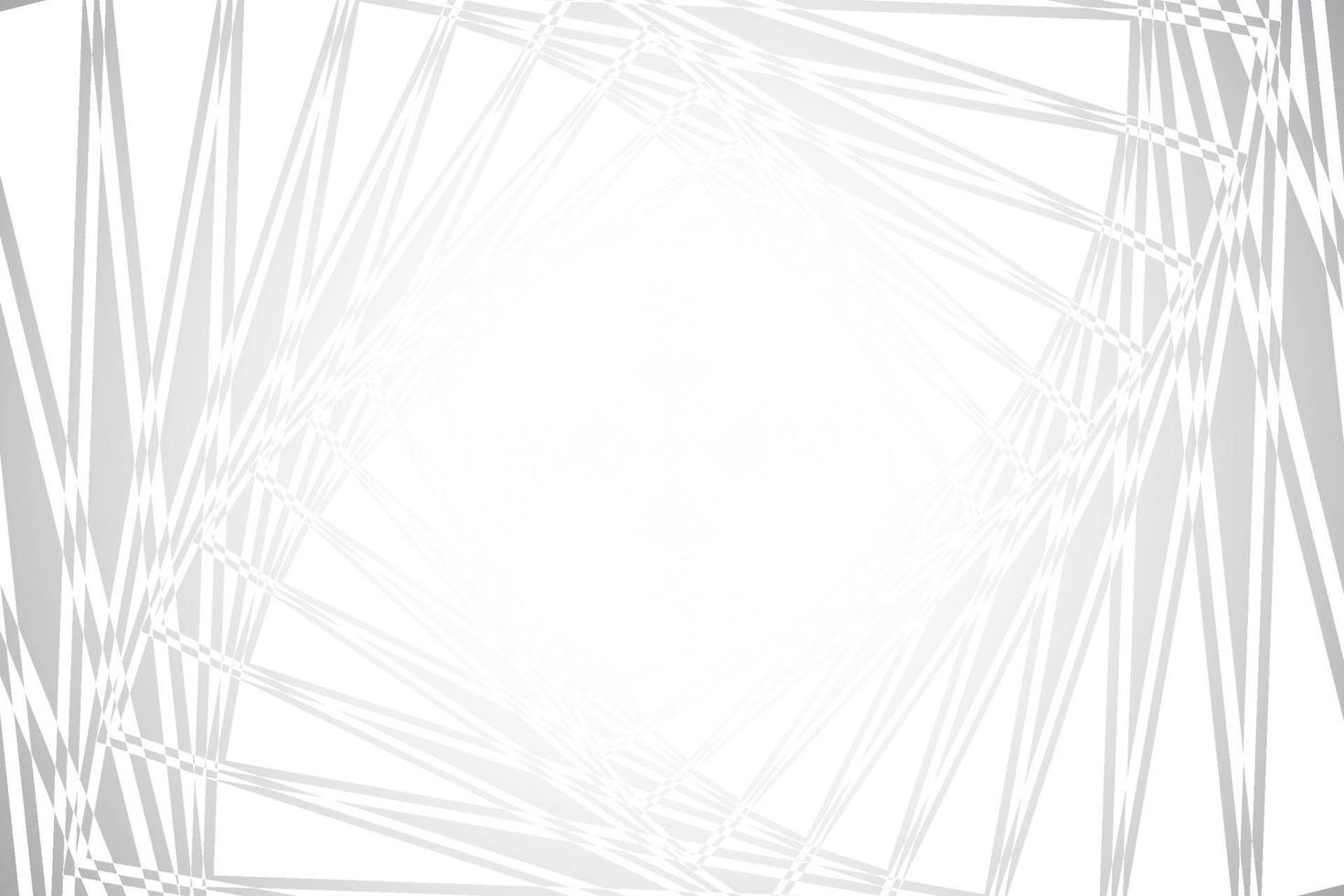 abstrato de cor branca e cinza com forma geométrica. ilustração vetorial. vetor