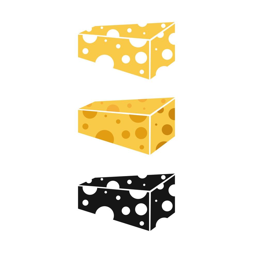 vetor de design de símbolo de sinal de ícone de clipart de queijo