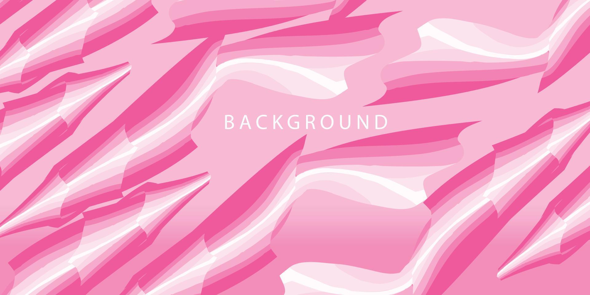 fundo abstrato com forma de onda de cor rosa. ilustração vetorial vetor