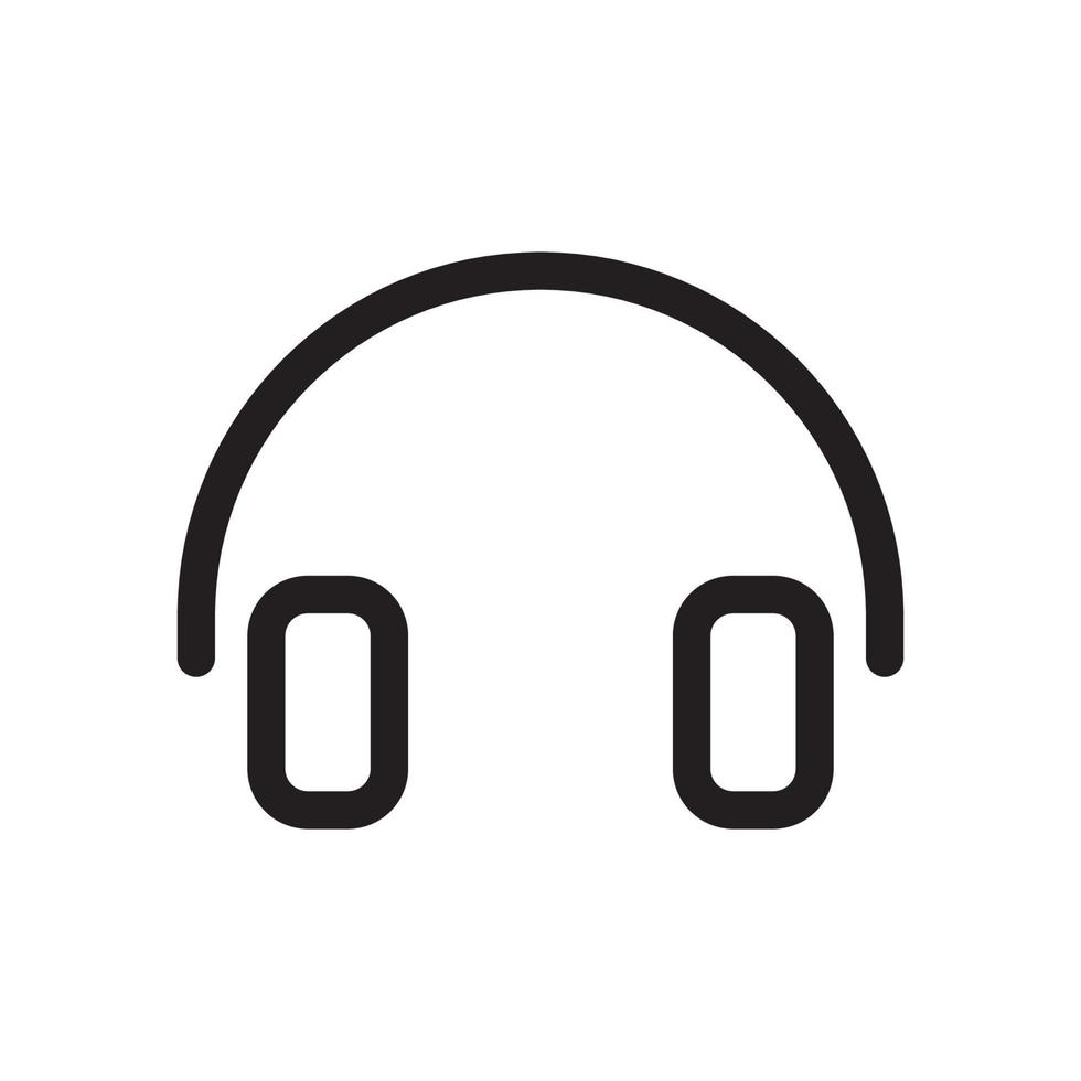 fone de ouvido ícone da caixa de fone de ouvido vetor