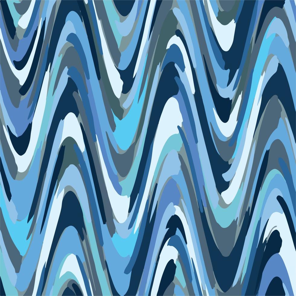 azul e cinza redemoinho vertical na moda fundo isolado modelo quadrado de papel de parede vetorial. forma plana e simples para pano de fundo ou impressão de tecido de papel. vetor