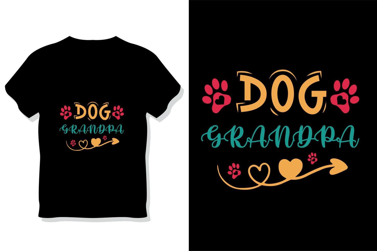 design de camiseta svg para cachorro vetor