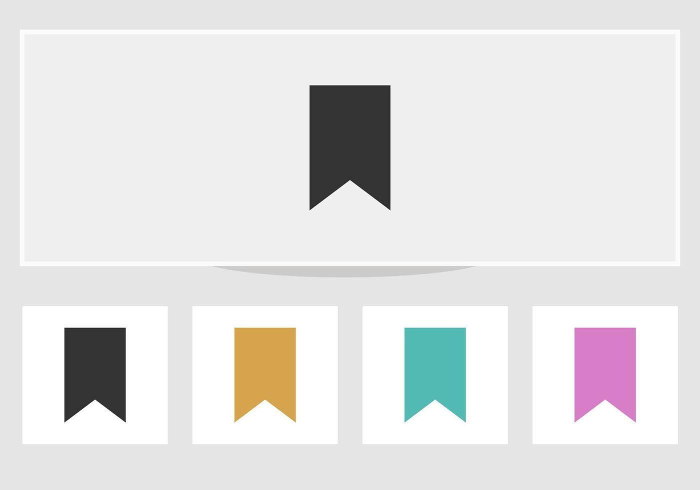 ícone de marcador isolado no fundo branco. ícone de marcador no estilo de design moderno para site e aplicativo móvel. marcador de ícone do vetor símbolo moderno e simples.