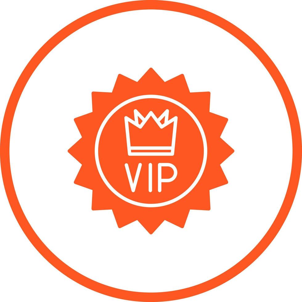 ícone de vetor vip