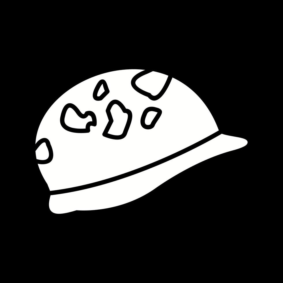 ícone de vetor de capacete