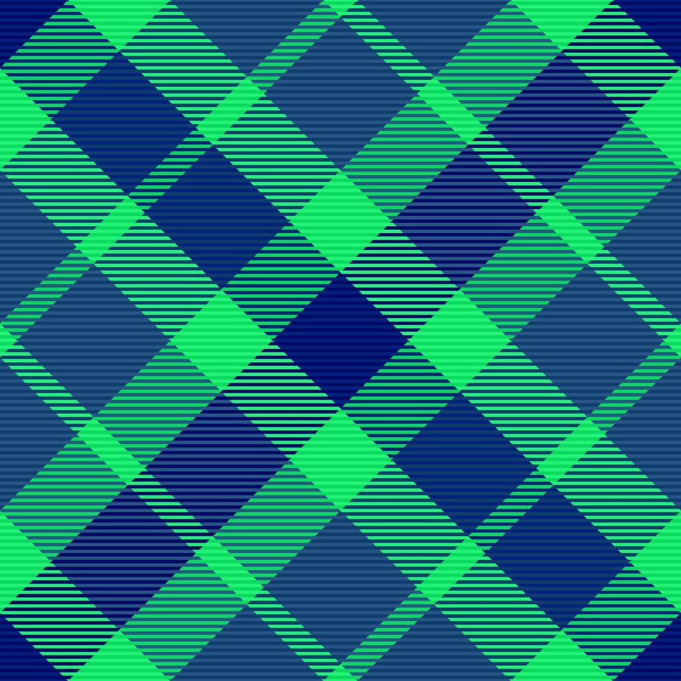 tartan de textura de tecido. verifique o vetor sem emenda. padrão xadrez de fundo têxtil.