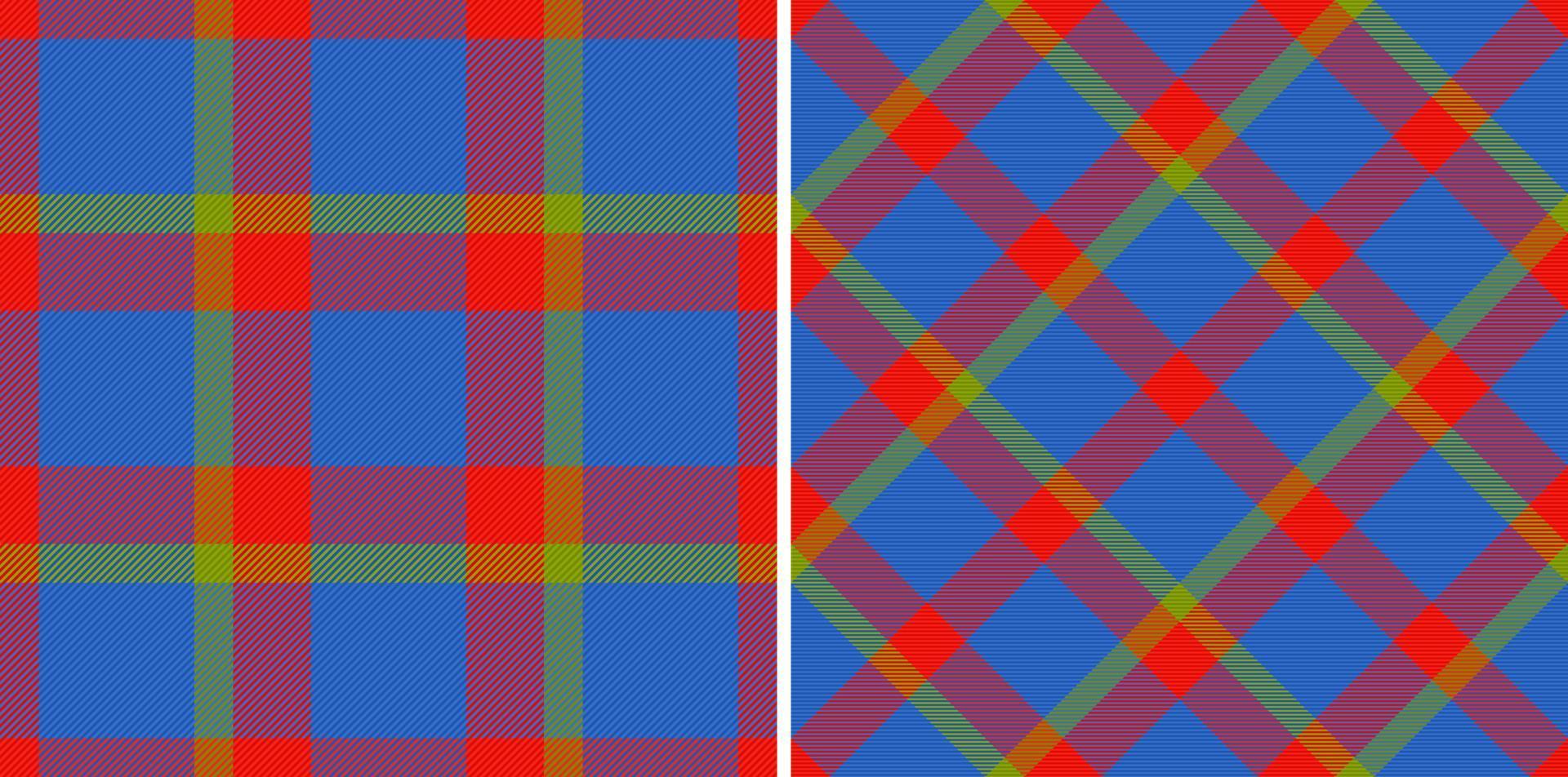 cheque sem costura tartan. padrão de fundo têxtil. vetor de xadrez de textura de tecido.