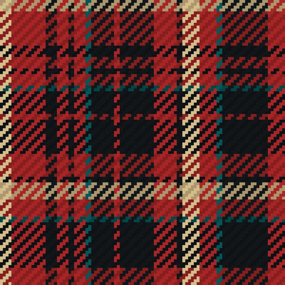 sem costura padrão de xadrez tartan escocês. fundo repetível com textura de tecido de seleção. impressão têxtil listrada de pano de fundo vetorial. vetor