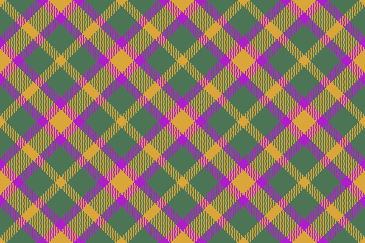 textura de verificação de vetor. padrão sem emenda de fundo. têxtil de tecido xadrez tartan. vetor